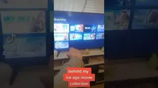 behold my ice Age movie collection in my Disney plus watchlist