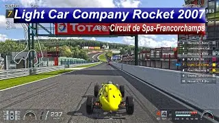 Gran Turismo 6 | Light Car Company Rocket 2007 | Circuit de Spa-Francorchamps Race | GT6 | PS3