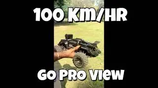 100 Km/Hr | RC Car - Go Pro View