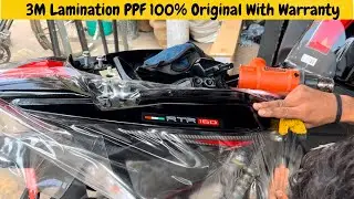 Apache RTR 160 3M Lamination-PPF | Apache RTR 160  Modifications | Paint Protection Film
