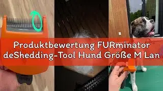 Produktbewertung FURminator deShedding-Tool Hund Gr&ouml;&szlig;e M Langhaar - Hundeb&uuml;rste f&uuml;r mittelgro&szlig;e Hund
