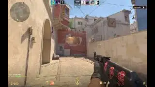 csgo2 0:12 幸運爆頭 一回合4個爆頭