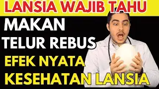 LANSIA WAJIB TAHU‼️Makan TELUR REBIS Setiap Hari? Ini Efek Nyata Bagi Tubuh‼️Kesehatan Lansia