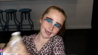 Jordy does her makeup!