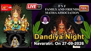 🔴LIVE :Navaratri Dandiya Night Starts NOW at Ashok Nagar Hyderabad|@nationtoday channel