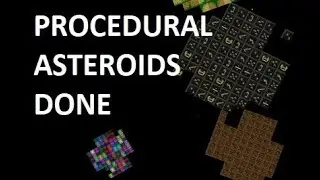 Space Arena   2D Procedural Asteroids Finished