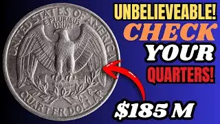 UNBELIEVABLE: Common Washington Quarters Selling for MILLIONS - Check These 4 Years!