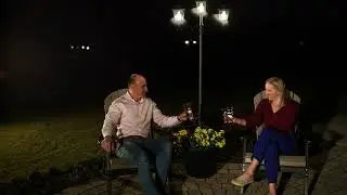 Unique and innovate Solar Light: Triple Head Solar Lamp and Post Set with Planter