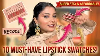 *New* Record Clay Matte Liquid Lipsticks| Review & Swatches|