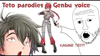 [Talkloid] Teto parodies Genbu voice (Kasane Teto Lite, Genbu Lite)