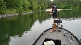 Aventura De Pesca En lago Muy Bonito En Georgia