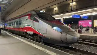 Trenitalia EC ETR 610 to Milano centrale departing Bern
