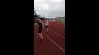 Luke Competing in his first 800 meter race - the boy did good. #prouduncle