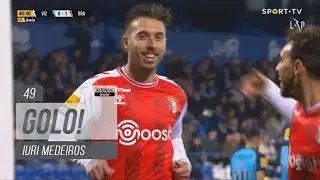 Goal | Golo Iuri Medeiros: FC Vizela 0-(2) SC Braga (Liga 22/23 #24)
