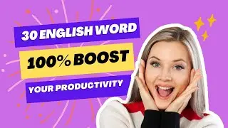 Master English: 30 Essential Words to Level Up Your Speaking & Writing Skills. #ielts #englishwords