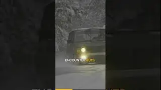 Range Rover Classic - Snow - third gear, low range #howto #rangerover #rangeroverclassic