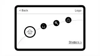 PinHELP Lo-Fi Prototype (Landscape)