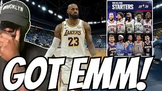 MY REACTION TO! NBA All-Star Game Starters Announced for 2026!