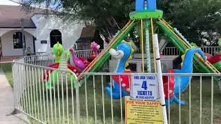 St. Benedict Catholic Church Festival, Feb.2022 Hialeah, FL carnival, rides, fair.