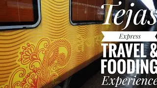 Travelling in Tejas Express | Traveling & Food Review | Food Guppers