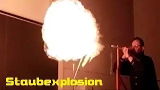 Staub kann explodieren! | Physik Lernvideo zur Staubexplosion