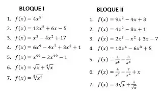 Ejercicios de antiderivadas resueltos