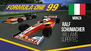 F1 99 ps1 gameplay: Monza - Ralf Schumacher (Expert)