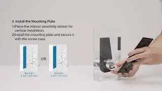 How to Install Your Palm Access Smart Lock Wi Fi Deadbolt | Tapo DL130