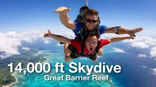 14.000 Feet Above Australia | Skydiving the Great Barrier Reef