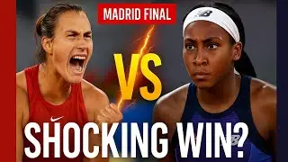 WTA Madrid Final Sabalenka vs Gauff &ndash; Who Will Win #WTAMadridFinal #madridopen