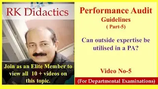 Performance Audit-5 MCQs