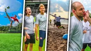 TOP 10 BESTE FU&szlig;BALL CHALLENGES ALLER ZEITEN!