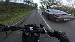 Husqvarna 701 Supermoto VS KTM 690 SMC-R | Twisties Fun
