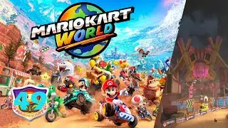 MarioKart World part 49/Being a Pro Racer with Toadette!