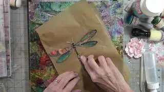 Mixed Media Collage #7 of 8 - Process Video - Problem Solving/Solutions