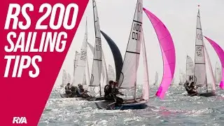 RS 200 SAILING TIPS from STEVE COCKERILL and many more - at the RS 200 NATIONALS at HAYLING ISLAND