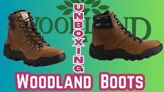 Woodland Men's Camel Casual Boots 🥾🥾Woodland Boot #Unboxing & Review🛒Woodland Leather Boots🔥🔥