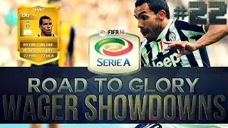 FIFA 14 Ultimate Team Wager Showdowns | Serie A | TEVEZ WAGER! #22