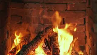 Deep Focus Music for Long Concentration - Crackling Fire Sounds Cozy Piano Ambience