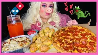DOMINO'S PIZZA MUKBANG