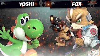 Super Smash Bros. Ultimate: Yoshi VS Fox