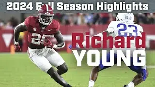 Richard Young | 2024 Highlights | HD | Alabama RB 🐘