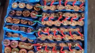 How to make 48v 30 amper lithium battery pack,how to connect bms in lithium battery #battry
