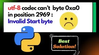 Python Encoding Error Solved 🚀 | UnicodeDecodeError, UTF-8 vs Latin-1 vs Windows-1252