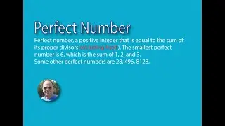 perfect number