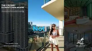 Live or Invest in the Heart of Miami | The Crosby
