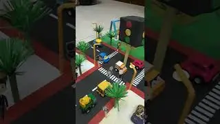 Road Transport System Project model | DIY #schoolproject