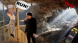 Blinkers in a HAUNTED cave! (GONE WRONG)