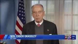 Sen. Grassley conference call on another potential shutdown