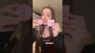 YSL vs KYLIE blush 🌸🩰🍰🎀 #makeup #yslbeauty #kyliecosmetics #beauty #kyliejennermakeup #fyp